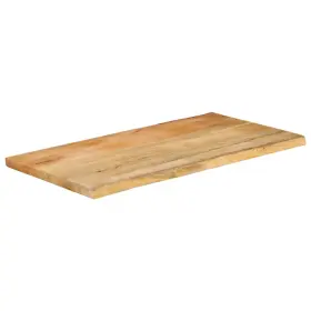 370718 VIDAXL Table Top Board Tabletop Solid Wood Edge