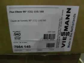 7664145 VIESSMANN Flue Elbow Cg