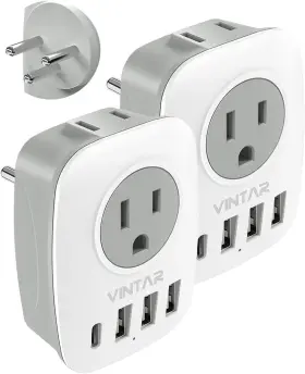 WS-19-C3U VINTAR Israel Power Adapter Plug