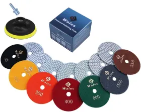 768477384916 WAIES Diamond Polishing Backer Pad