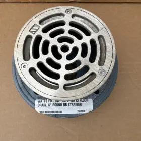 A6PC-1L WATTS Cover Strainer Drain Cast Iron