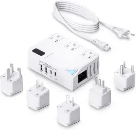 707713544493 WAUDM Conversion Plug International Travel Usb