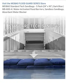 WB-600-A WEIBAO Standard Sandbag Pack Water