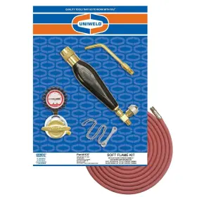 688456891009 WELDING Uniweld Air Acetylene Flame Tank Handle