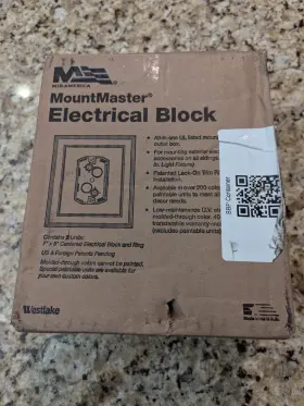00031002059 Mountmaster Electrical Block Unit Berry