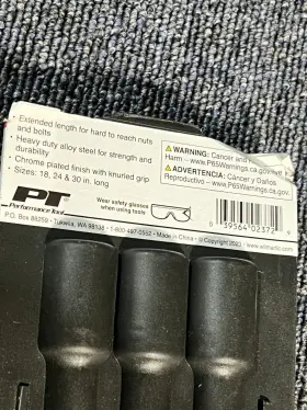 W38139 WILMAR CORP. / PERFORMANCE TOOL Extension Set #3