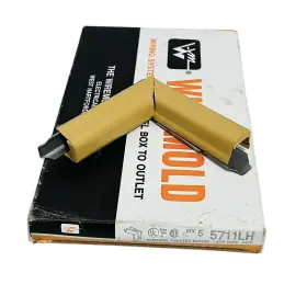 5711LH WIREMOLD Internal Twisted Elbow Right Buff Nos