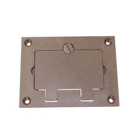 828PRGFI-BRN WIREMOLD Walker Legrand Nonmetallic Gfi Cover
