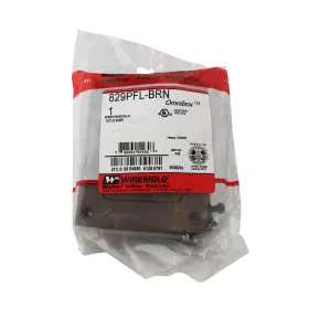 829PFL-BRN WIREMOLD Walker Communication Cover Plate Lid #2