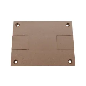 829PS-BRN WIREMOLD Walker Legrand Communication Cover Plate