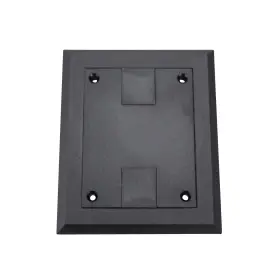 S166BLK WIREMOLD Walker Legrand Poly Flush Receptacle Plate #3