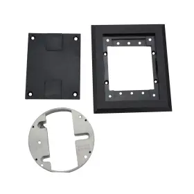 S166BLK WIREMOLD Walker Legrand Poly Flush Receptacle Plate