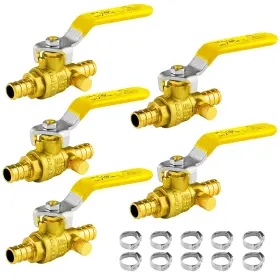 JQ62901 WISEWATER Pex Ball Valve Drain Plumbing Fitti