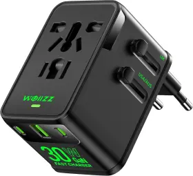 WL-TA001 WOLLZZ Travel Adapter Gan Charging International