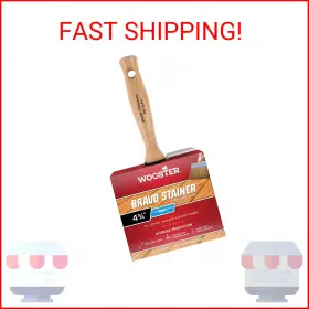 071497169839 WOOSTER Brush Bravo Stainer Bristle Stain