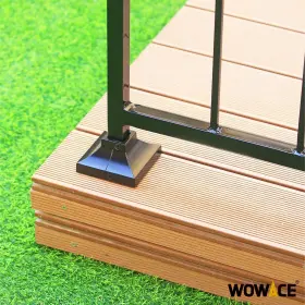 WW-DPC-ADC12 WOWACE Alloy Deck Post Base Cover #2
