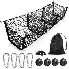 LO2CJ3Q9PG WSSROGY Pack Pocket Cargo Net Expandable Mesh