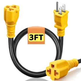 5-15-6-20R WYM WORLD Ac Power Adapter Cable Amp Household