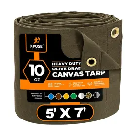 CTOD10-57-X XPOSE SAFETY Canvas Tarp Drab