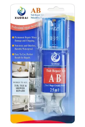 973129250004 XUDOAI Tub Tile Repair Bathtub Fiberglass Kit