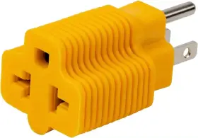 EVM003-YELLOW YEEWENMO Ac Plug Blade Adapter Nema Amp