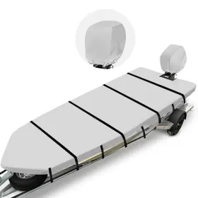 A-US-JON-16FT-GRAY YIMSTING Boat Cover Waterproof Anti Uv