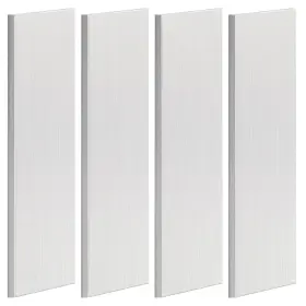BAR-12X2X1-4-4PCS YLJNGUS Flat Square