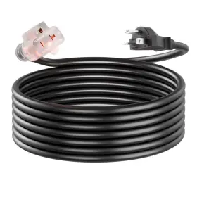 Yodotek 753922525518 25ft 12 Gauge Nema 5-20p/nema 5-15/20r Heavy Duty Durable Indoor/outdoor Exte