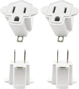 YL3A YOELVN Prong Outlet Adapter