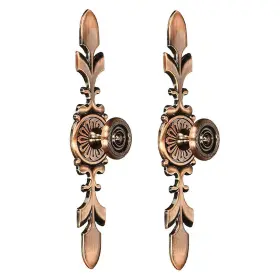 732515857571 YOHII Dahszhi Cabinet Handle Knob Copper Tone