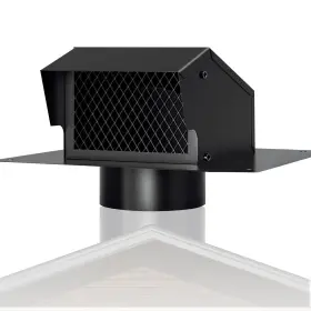 4-IN YUEIDUNG Roof Vents Cap Houses Galvanized Steel Bathr