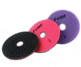 ZL-3STEP-01 Z-LION Dimoand Step Polishing Pad Abrasive Wheel