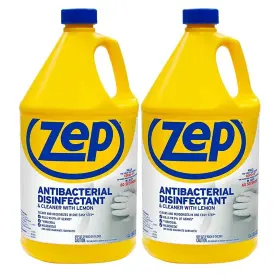 ZUBAC1282 ZEP Antibacterial Disinfectant Cleaner Lemon Gallon