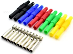 ZY-001 ZHENYU Insulated Safety Shrouded Female Banana Plug