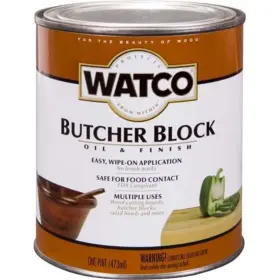 241758 ZINSSER Rustoleum Watco Butcher Block Oil Finish Pint