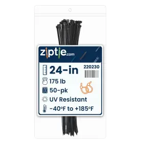 220230 Ziptie Com Uv Cable Tie Tensile