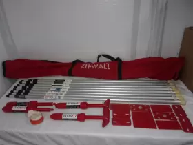 641877100037 ZIPWALL Wall Poles Dust Barrier Bag