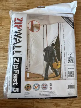 Zipfast ZIPWALL Barrier Panel Dust