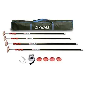 B1093196 ZIPWALL Zippole Spring Barrier Pack Poles Dust