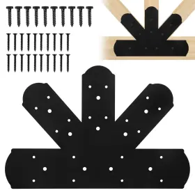 VLRT087-BK04 ZOBGOWE Atus Gable Plate Bracket Pergola Truss