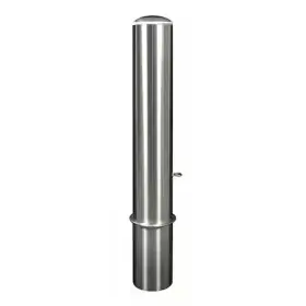 SSP05000-D ZORO SELECT Bollard Removble Dome Steel