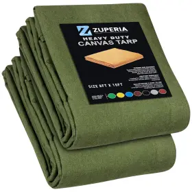 10011 ZUPERIA Canvas Tarp Pack Rustproof Gromm