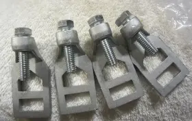 C1-260 ZURN Set Cast Iron Lockdown Lugs Drain Clamps