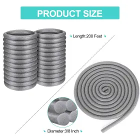 708436674474 ZZHXKJHKY Backer Rod Caulk Saver Foam Gaps #2