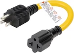 4-in-1 12awg 15 Amp Household Ac Plug To 20 T Blade Adapter Black. Fixed Price $15.00.