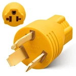 Mecmo 30 Amp To 20 Dryer Ev Charger Adapter Nema 10-30p Yellow. Fixed Price $25.54.
