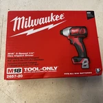 Milwaukee Tool 2657-20 M18 2-speed 1/4" Hex Impact Driver Only. W 0004. Fixed Price $72.99.