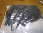 1/4" X 1-1/4" Plain Finish Steel Slotted Spring Pin Qty 100. Fixed Price $20.00.