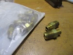 1/4" X 1/8"mpt Brass Hex Nipple Qty 8. Fixed Price $20.00.