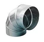 Acme 20" Adjustable 90 Elbow 26ga Galvanized Hvac Duct Fitting Gas Vent. Fixed Price $86.93.